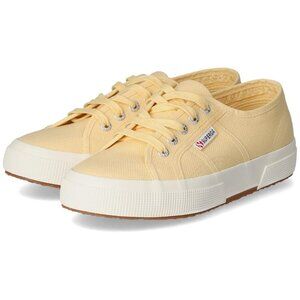 Superga 2750 Cotu sneaker pale yellow Womens size 7.5